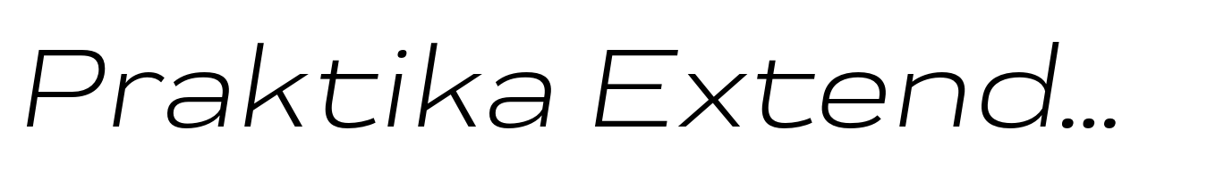 Praktika Extended Italic